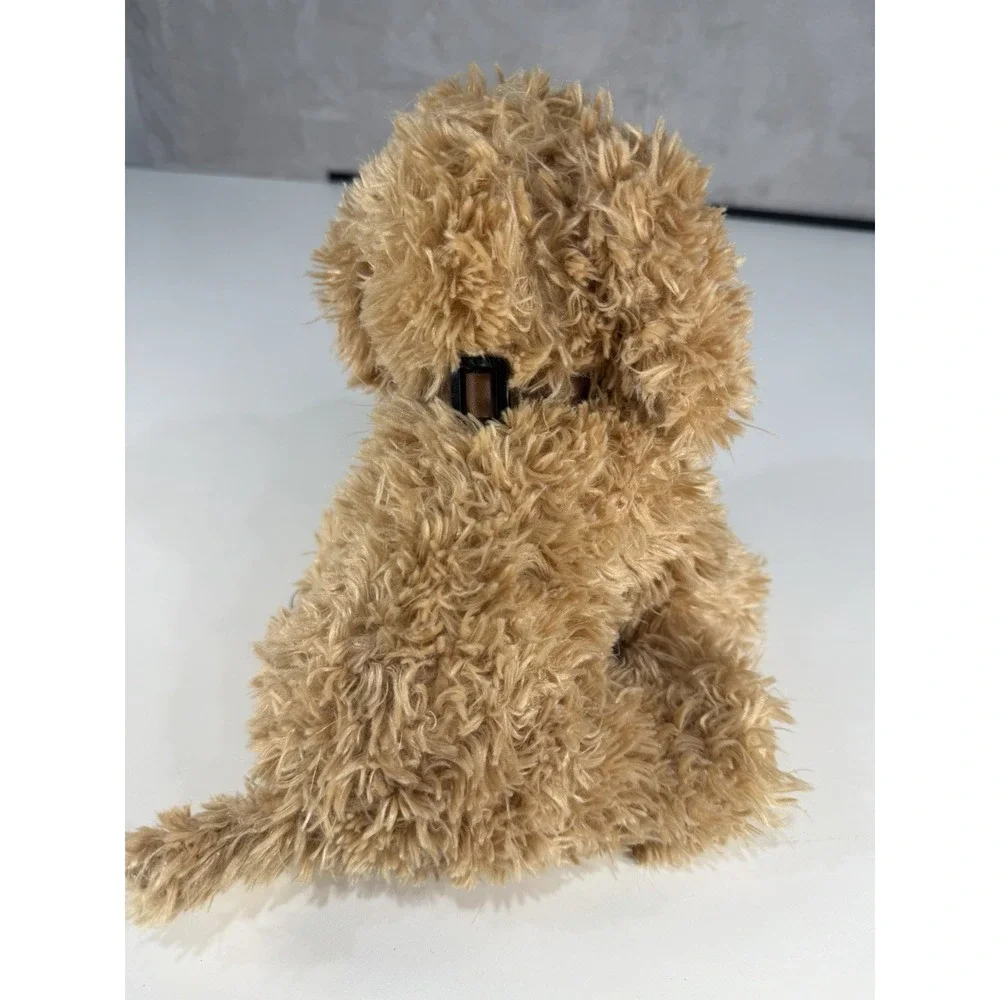 Ty Skeeter Dog Plush 2006 Tan Shaggy Puppy Toy Stuffed Animal 100% TySilk